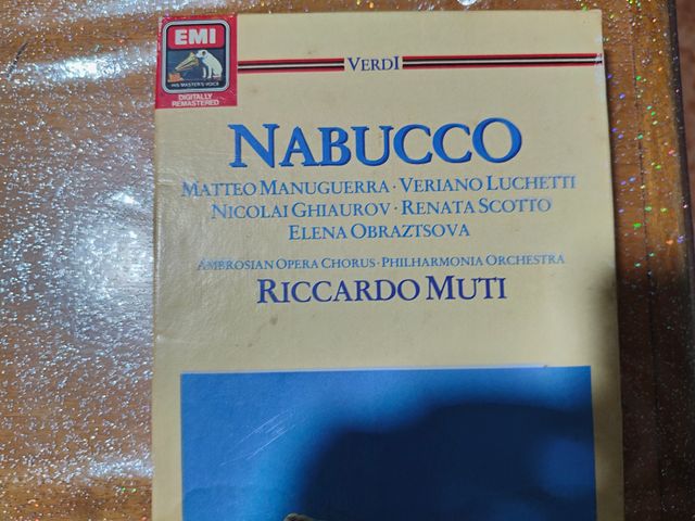 NABUCCO orchestrato RICCARDO MUTI opera in 4 atti