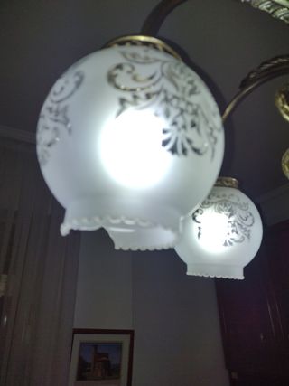 Lampara de techo vintage