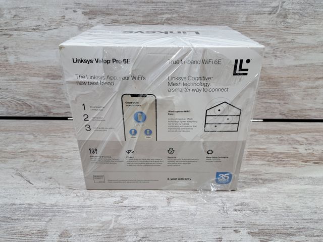 Linksys Velop Pro 6E (Pack de 3) PRECINTADO