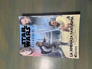 Libro Star Wars "La amenaza fantasma"