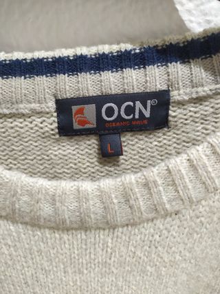 Jersey hombre en gris talla L marca OCM