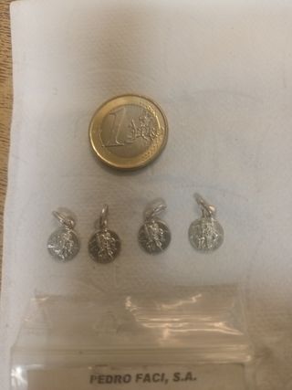 Medallas de plata S. Cristobal
