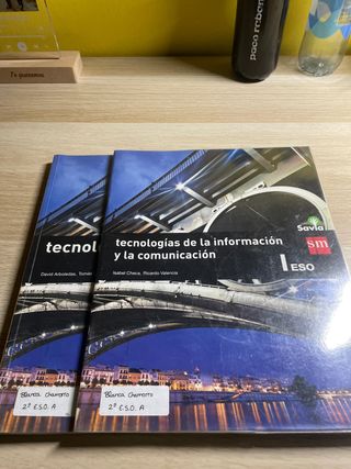 tecnologia de la informacion 1 ESO SM 2 libros