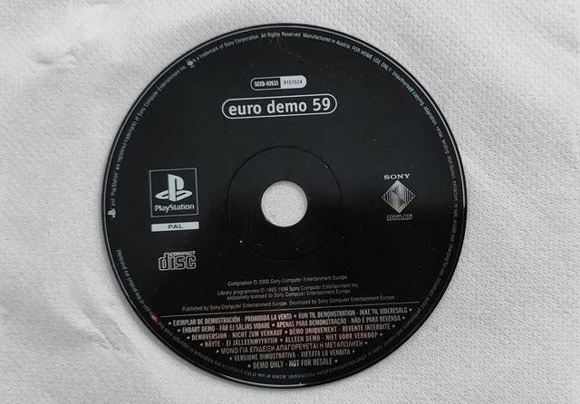 Euro Demo 59 PlayStation