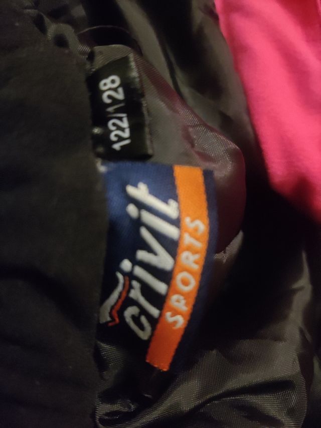 Pantalón esquí y nieve impermeable niños 6-8 AÑOS.