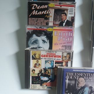 CDs Bing Crosby Dean Martín George Gershwin otros