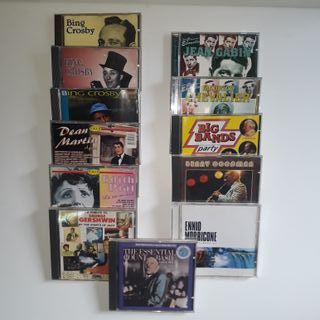 CDs Bing Crosby Dean Martín George Gershwin otros