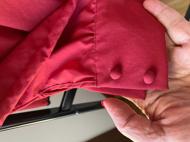 camicia bordeaux in cotone lucido