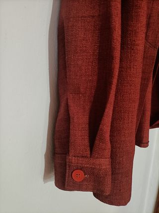 Sobrecamisa granate vintage