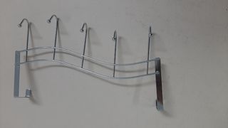 PERCHA METALICA PARA PUERTA