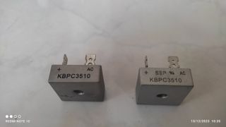 AVRs y Puentes rectificador diodos