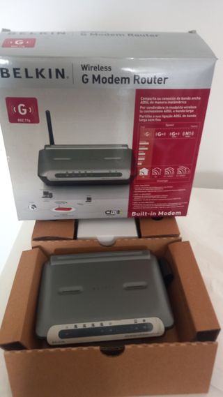 Router wirless modem belkin
