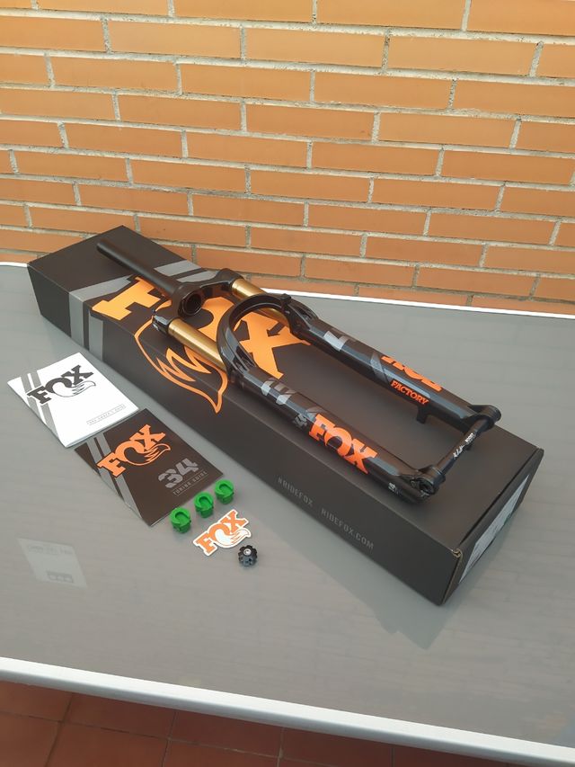 29" FOX34 KASHIMA 140 Fit4 3Pos BOOST. NUEVA.