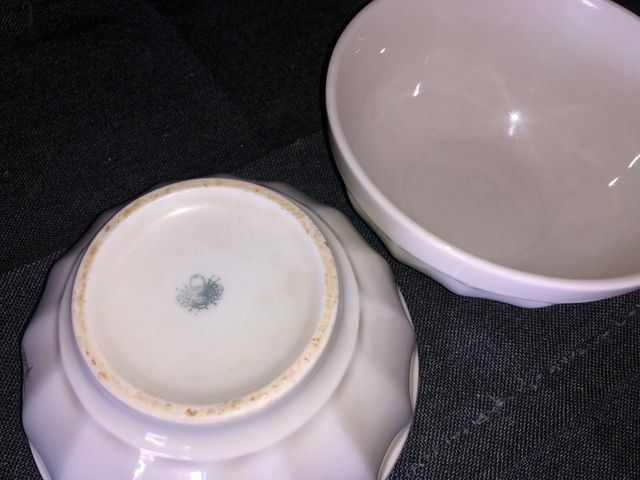 2 Scodelle vintage in cerámica beige