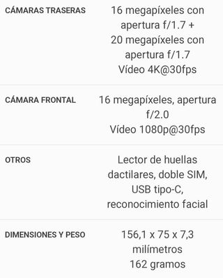 Teléfono móvil OnePlus 5T