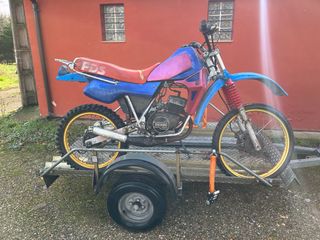 Derbi FDS. Llantas doradas