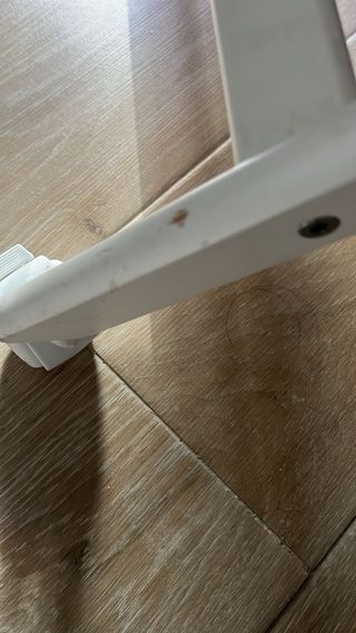 Minicuna de tijera blanca solo la funda