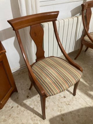 Lote sillas vintage de salón