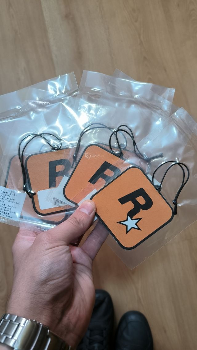 Ambientador coche Rockstar Games