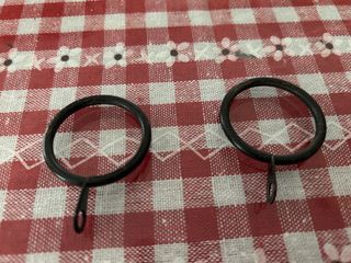 Anillas metalicas para barra de cortina