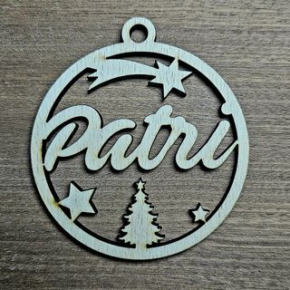 Bolas de Navidad de madera