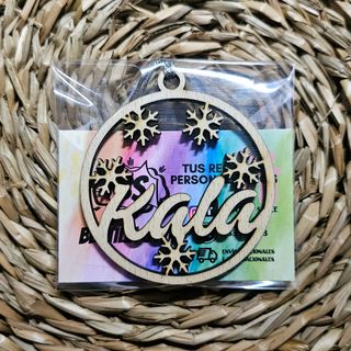 Bolas de Navidad de madera