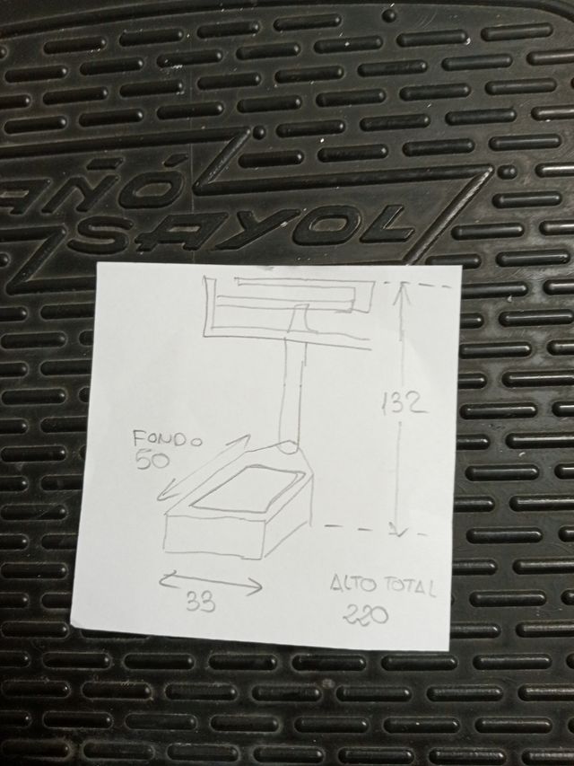 Bascula sayol  manual y