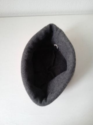Gorro gris vintage 