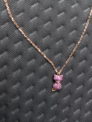 Collier (argento e swarosky)