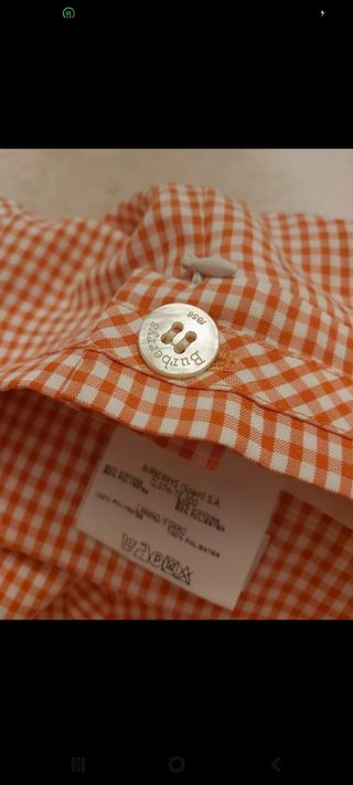 Falda a cuadros BURBERRYS SPAIN VINTAGE Vichy