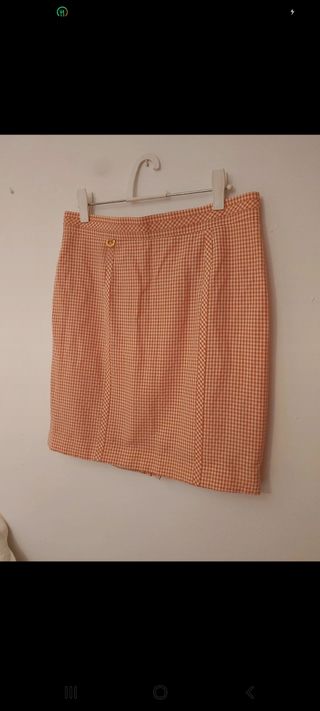 Falda a cuadros BURBERRYS SPAIN VINTAGE Vichy