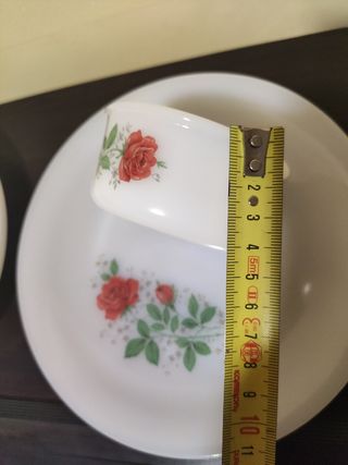 ARCOPAL FLOR ROSA ROJA