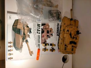 TANQUE M1A2 ABRAMS COMPATIBLE CON LEGO