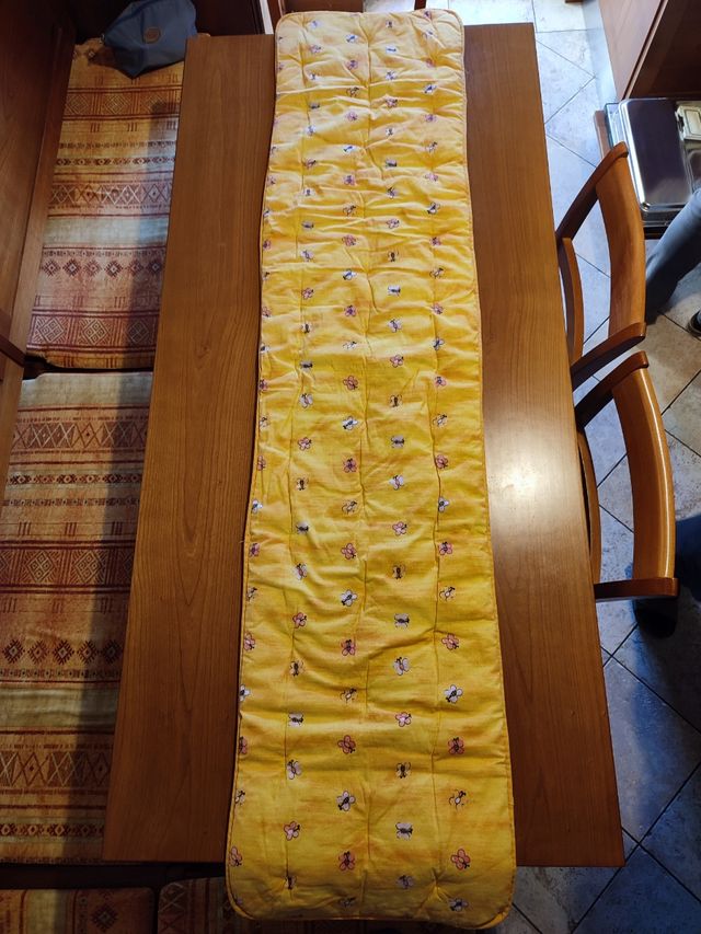 Trapuntino lettino bimbo più paracolpi