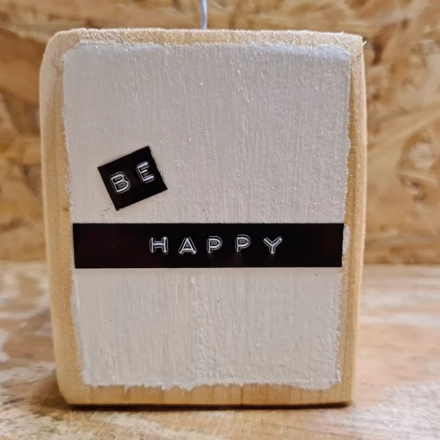 Soprammobile flower be happy