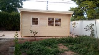 CASA DE MADERA DANIEL DE 40MM DE GROSOR 20M2