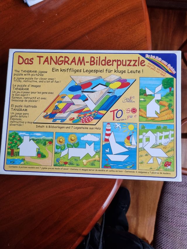 Tangram puzzle juego