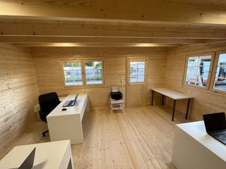 CASA DE MADERA 20M2 DANIEL DE 40MM DE GROSOR