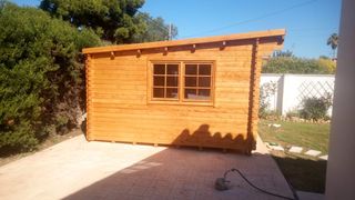 CASA DE MADERA 20M2 DANIEL DE 40MM DE GROSOR