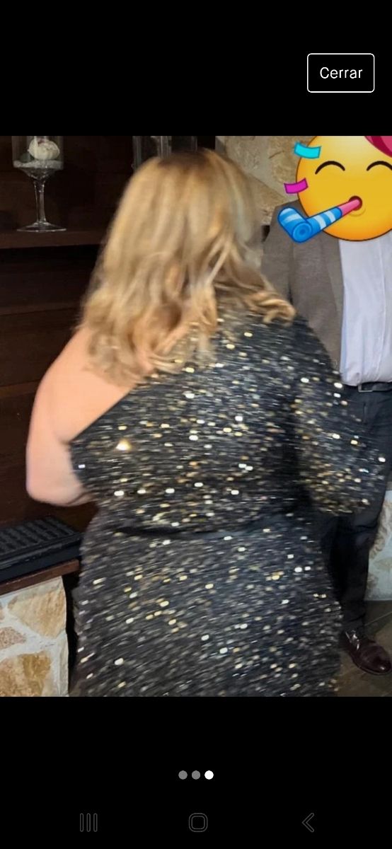 Vestido fiesta lentejuelas