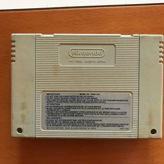 juego Eric Cantona para Super nintendo SNES