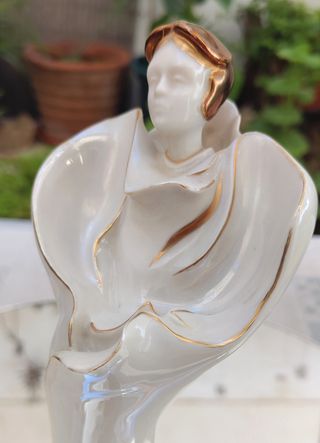 Figura Galos con sello, firma y número