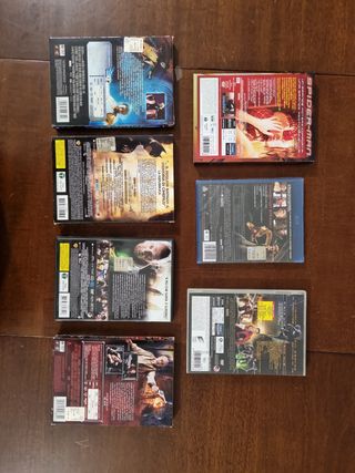 Lotto di 7 film di supereroi Marvel DC, DVD Bluray