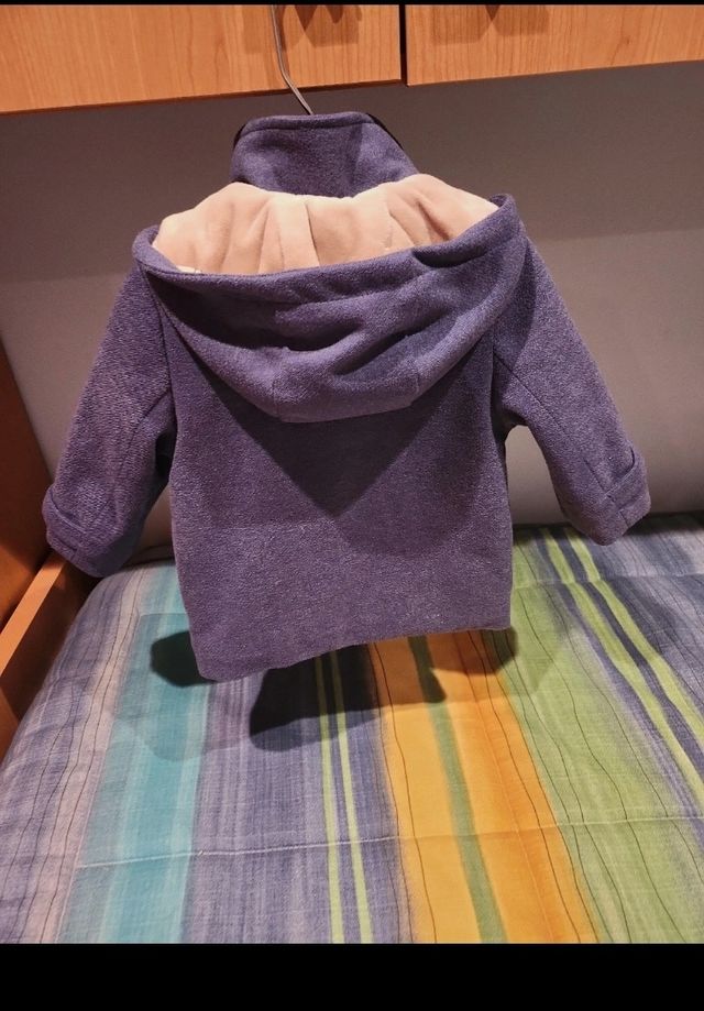 Cazadora parka de bebe