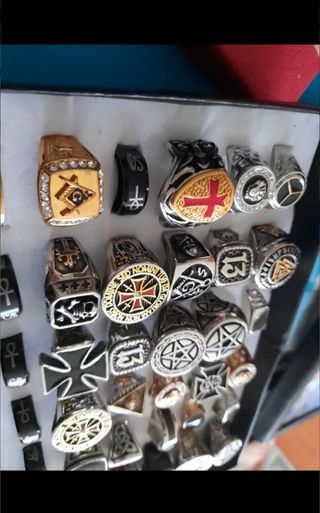 ANILLOS TALLA GRANDE DE HOMBRE NUEVOS 