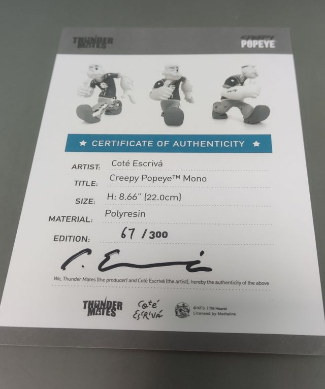 POPEYE CREEPY (THUNDER MATES)