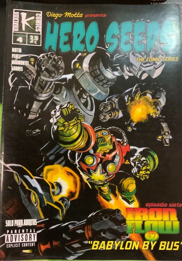 Hero Seeds - The comic series n.4