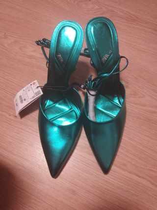 Zapatos con tacones Zara mujer número 41 nuevo a 
