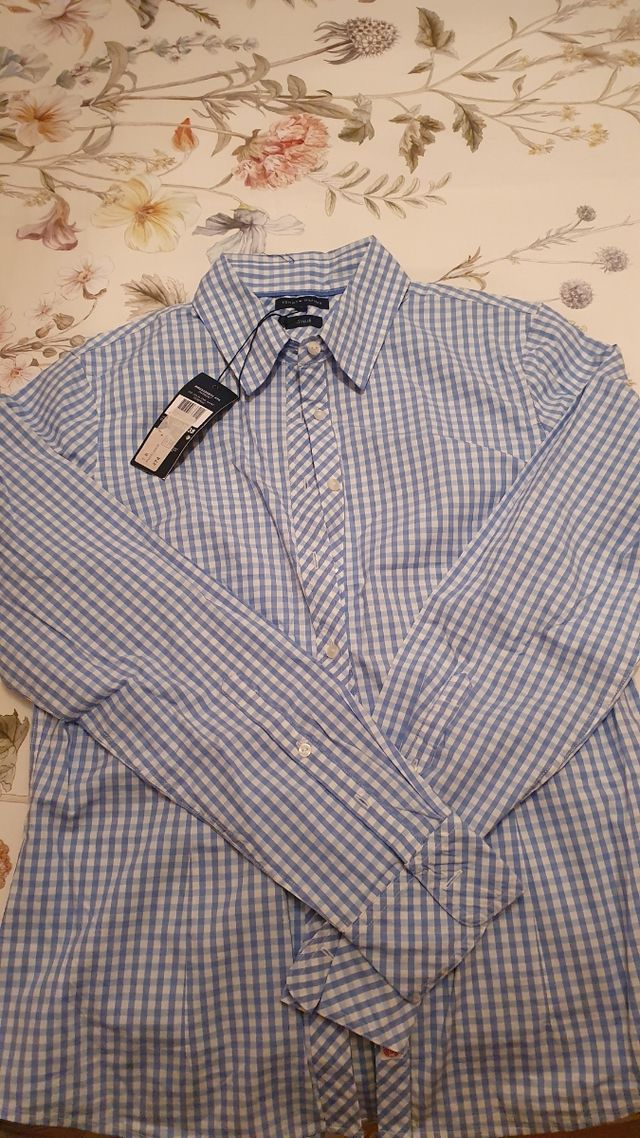 Camisa cuadro Vichy mujer Tommy