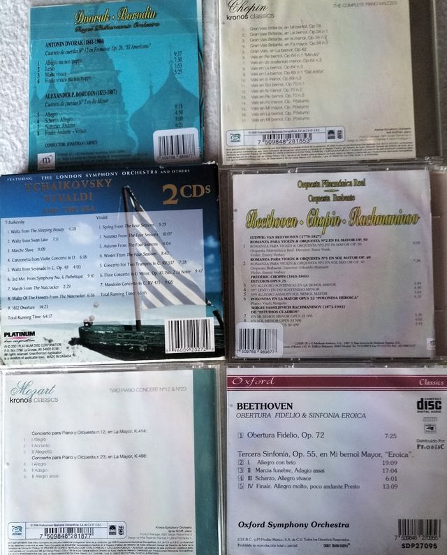 Lote 7 CD música clasica